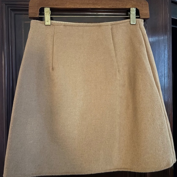 ELIE TAHARI WOMENS WOOL MINI SKIRT - Picture 2 of 7